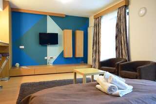 Апарт-отели Decebal Residence Apartments Бухарест Номер-студио с кроватью размера «king-size» 3-1