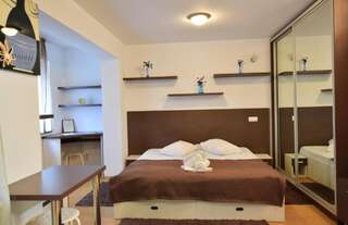 Апарт-отели Decebal Residence Apartments Бухарест Номер-студио с кроватью размера «queen-size» 2-4
